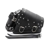 Marsupio Laterale Borsa Sella Sinistra/Destra Universale Per Sportster Per XL883 Per XL1200 Cuoio DELL'UNITÀ Di Elaborazione Del Motociclo Bisaccia Strumento Laterale Borse Da Viaggio Borse Da Sella(L