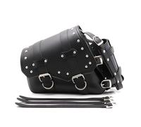 Marsupio Laterale Borsa Sella Sinistra/Destra Universale Per Sportster Per XL883 Per XL1200 Cuoio DELL'UNITÀ Di Elaborazione Del Motociclo Bisaccia Strumento Laterale Borse Da Viaggio Borse Da Sella(L