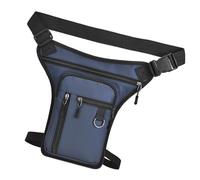 Marsupio leggero ed ergonomico con scomparti con cerniera, in tessuto, grande, per corsa e ciclismo, borsa a tracolla moderna per essenziale, Blu, Bellezza di massa