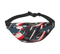 Marsupio leggero per corsa, escursionismo, mini kart, grande marsupio per allenamento e viaggi, nero, taglia unica, sport, Nero, One Size, Sportivo