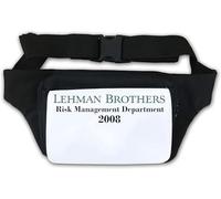 Marsupio Lehman Brothers Risk Management Department 2008 Financial Crisis Marsupio Bianco