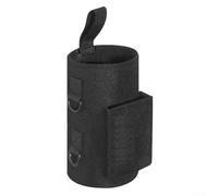 Marsupio magnetico versatile per lo sport, in nylon leggero, con supporto per telefono e bottiglia, per ciclismo all'aperto, nero, 10 x 10 x 21,5 cm, Nero , Black, Borsa a tracolla