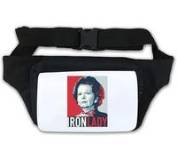 Marsupio Margaret Thatcher Iron Lady Pop Art Marsupio Bianco