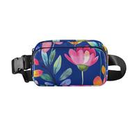 Marsupio Marsupio a tracolla, borsa a tracolla, motivo cartone animato Oberonia Royal Blue, portafoglio da viaggio di grande capacità per lo shopping, Colore 01, 1 Size