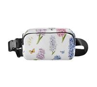 Marsupio Marsupio a tracolla, elegante mughetto grigio, grande capacità, portafoglio da viaggio per lo shopping e il lavoro, Colore 16, 1 Size