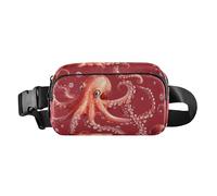 Marsupio Marsupio, Borsa a tracolla, Peonie Dolci, Verde acqua, Portafoglio da viaggio di grande capacità per lo shopping e lo sport, Colore 12, 1 Size