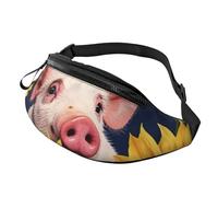 Marsupio marsupio per uomo donna zaino ovunque borsa da cintura spazio stelle borse a tracolla, Sorridente, Taglia unica