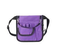 Marsupio medico regolabile con cinturo per infermiera (strumenti non inclusi) per forniture per infermiere, viola