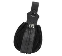Marsupio medievale rinascimentale accessori costume LARP marsupio marsupio, Nero