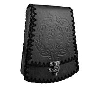 Marsupio medievale vintage in pelle goffrata borsa portamonete in vita accessori cosplay medievali per uomini donne accessori per giochi di ruolo fantasy, C, Taglia unica, Bellezza di massa