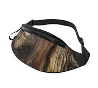 Marsupio moderno in stile bohémien con fiori per donne e uomini, alla moda, regolabile, per allenamento, corsa, viaggi, stile casual, Tronco d'albero, Taglia unica