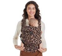 Marsupio Momcozy - Ergonomico, confortevole e leggero, per bambini da 3 a 20 kg, facile da indossare, ideale per genitori a mani libere, Leopardo