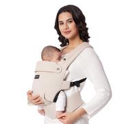 Marsupio Momcozy - Ergonomico, confortevole e leggero, per bambini da 3 a 20 kg, facile da indossare, ideale per genitori a mani libere, Kaki