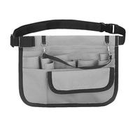 Marsupio multi scomparto per attrezzi e accessori con bottoni automatici regolabili per una vestibilità comoda (grigio)