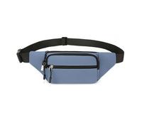 Marsupio multifunzionale a tracolla in vita da donna petto con cinghia regolabile bella cintura per viaggi quotidiani grande capacità petto bella vita crossbody pack bum, blu cielo, Bellezza di massa