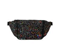 Marsupio multiuso a tracolla e borsa a tracolla, molto capiente, con tasche con cerniera, ideale per uomini e donne, Formula matematica., Taglia unica