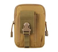 Marsupio multiuso Molle, fondina tattica, marsupio, portafoglio, borsa, custodia per telefono (Khaki)