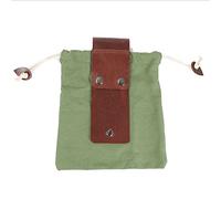 Marsupio multiuso per raccogliere rocce nero/marrone/verde/kaki in tela cerata Tac-Tical