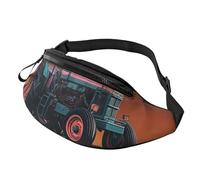 Marsupio musicale da danza per donne e uomini, alla moda, regolabile, per allenamento, corsa, viaggi, stile casual, Trattore Estetico, Taglia unica