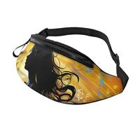 Marsupio musicale da danza per uomo donna moda marsupio regolabile borse a tracolla ovunque