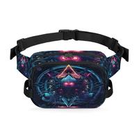 Marsupio Mystery Magic Sign, marsupio per donne, uomini, ragazze, ragazzi, bambini, per corsa, sport, escursionismo, borsellino da cintura, Colore, XL, Organizer per borse