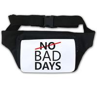Marsupio No Bad Days No Crossed Out Bianco