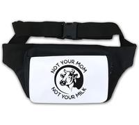 Marsupio Not Your Mom Not Your Milk - Marsupio bianco