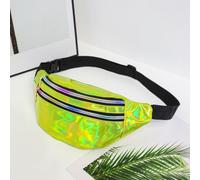 Marsupio olografico funky Tagli UnicaBlocchi di colorePoliuretano