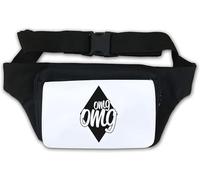 Marsupio OMG OMG Black Diamond Logo Marsupio Bianco