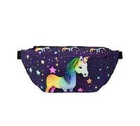 Marsupio One-Horse Star per uomo e donna, impermeabile, con cinghia regolabile (80-150 cm), grande capacità