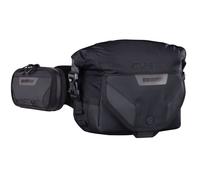 Marsupio Oxford Atlas W-3 con tasca aggiuntiva, nero, 3,8 l