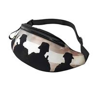 Marsupio per auto con cartoni animati, unisex, alla moda, per viaggi, sport, passeggiate, Giornata delle forze armate americane, Taglia unica