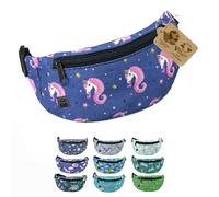 Marsupio per bambini da 3 a 7 anni, con cintura regolabile in vita, leggero, compatto, lavabile, modello 12, Borsa