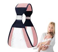 Marsupio per bambini, portabebè regolabile per bambini | Portabebè per bambini, marsupio da allattamento - marsupio leggero con supporto per imbracatura per neonati di meno di 45 libbre, marsupio med