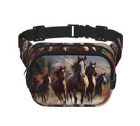 Marsupio per cavalli Marsupio piccolo alla moda a tracolla marsupio leggero marsupio marsupio per donne uomini corsa allenamento escursionismo viaggi