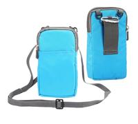 Marsupio per Cellulari Uomo, Borsa Tracolla Cellulare Uomo, Outdoor Piccola Uomo Pochette Sacchetto Clip da Cintura Borsetta con Tracolla Telefono Custodia Porta Smartphone con Schermo 7.2 Pollici
