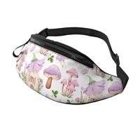Marsupio per donne e uomini, elegante borsa a tracolla con tracolla regolabile - casa delle fate fungo, marsupio per attività all'aperto, viaggi, sport, corsa