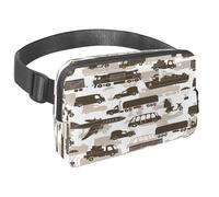 Marsupio per donne e uomini, marsupio per attività all'aperto, sottile, da corsa, per camminare, fare jogging, escursionismo, viaggi, allenamento, trasporto marittimo e aereo, Multi,