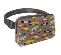 Marsupio per donne e uomini, marsupio per attività all'aperto, sottile, da corsa, per passeggiate, jogging, escursionismo, viaggi, allenamento, auto della polizia, scuolabus, taxi, Multi,