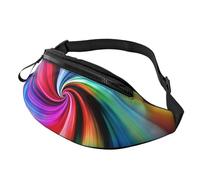 Marsupio per donne e uomini, zaino a tracolla colorato tie dye, borsa a tracolla con cinghia regolabile