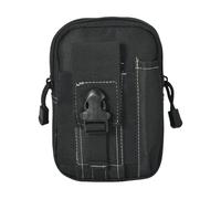 Marsupio per gli appassionati di campeggio e Hunter Essential Outdoor Pack, Linea nera e grigia., Taglia unica