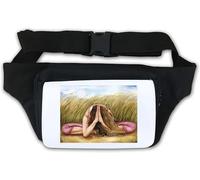 Marsupio per meditazione Yoga Pose Girl in The Nature Bianco