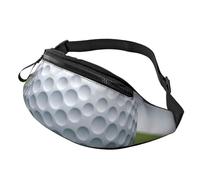Marsupio per palline da golf per uomo e donna, impermeabile, sportivo, alla moda, borsa a tracolla con cinturino regolabile, grande borsa a tracolla per viaggi ed escursioni