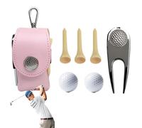 Marsupio per palloni da golf, borsa per palloni da golf, borsa portaoggetti | Tee-da golf per uomini e donne