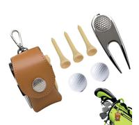 Marsupio per palloni da golf, borsa per palloni da golf, borsa portaoggetti | Tee-da golf per uomini e donne