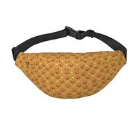 Marsupio per pane al burro, leggero e impermeabile, adatto per viaggi e uso quotidiano, design alla moda, per uomini e donne.