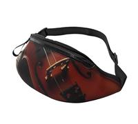 Marsupio per spartiti di violino per uomo e donna, impermeabile, sportivo, alla moda, borsa a tracolla con tracolla regolabile, grande borsa a tracolla per viaggi ed escursioni