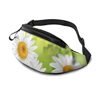 Marsupio per Uomo Donna, Marsupio Hello Summer Daisy Marsupio con Cintura Tasca a Tracolla Regolabile Borsa a Tracolla Borsa sul Petto per Viaggiare Escursionismo Ciclismo Corsa