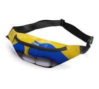 Marsupio per uomo e donna, marsupio con labbra blu, per viaggi, passeggiate, corsa, stile 4, 36 x 15 cm