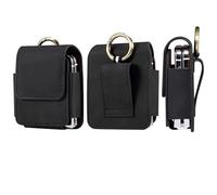 Marsupio per Uomo Pelle Compatibile con Samsung Galaxy Z Flip 6/5/4/3/Z Flip/Motorola RAZR 40 Ultra, Borsa da Cintura Sacchetto Uomo Cintura Borsello Custodia Fondina per Huawei P50 Pocket/Pocket S